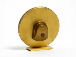 Hot Pamono Vintage Brass Table Clock by Kienzle, 1960s