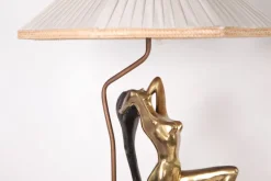 Pamono Vintage Brass Table Lamps, 1970s, Set of 2><noscript><img width=