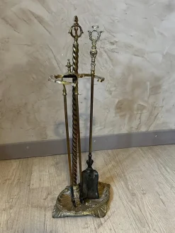 Pamono Vintage Bronze Chimney Servant><noscript><img width=