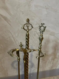 Pamono Vintage Bronze Chimney Servant><noscript><img width=