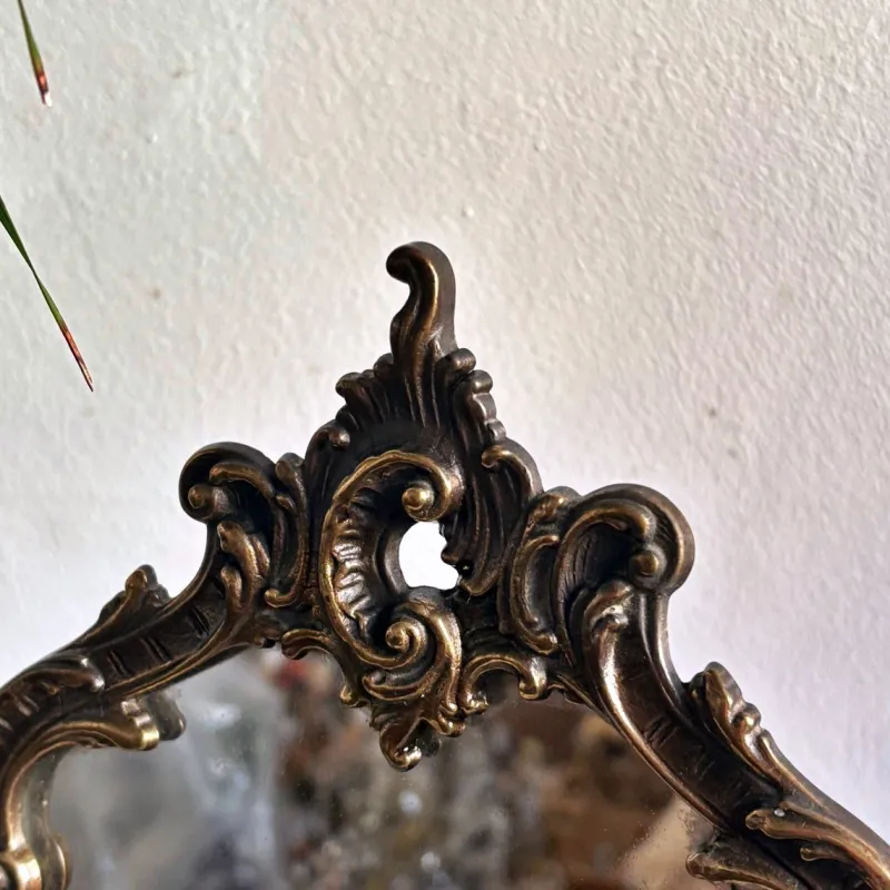 Sale Pamono Vintage Bronze Tilting Mirror, 1950s