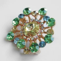 Pamono Vintage Brooch by Guy Laroche, 1980s><noscript><img width=