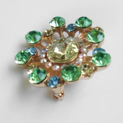 Pamono Vintage Brooch by Guy Laroche, 1980s><noscript><img width=