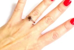 Pamono Vintage Brown Diamond Ring><noscript><img width=