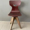 Pamono Vintage Brown High Children's Chair, 1950s> Children's Chairs