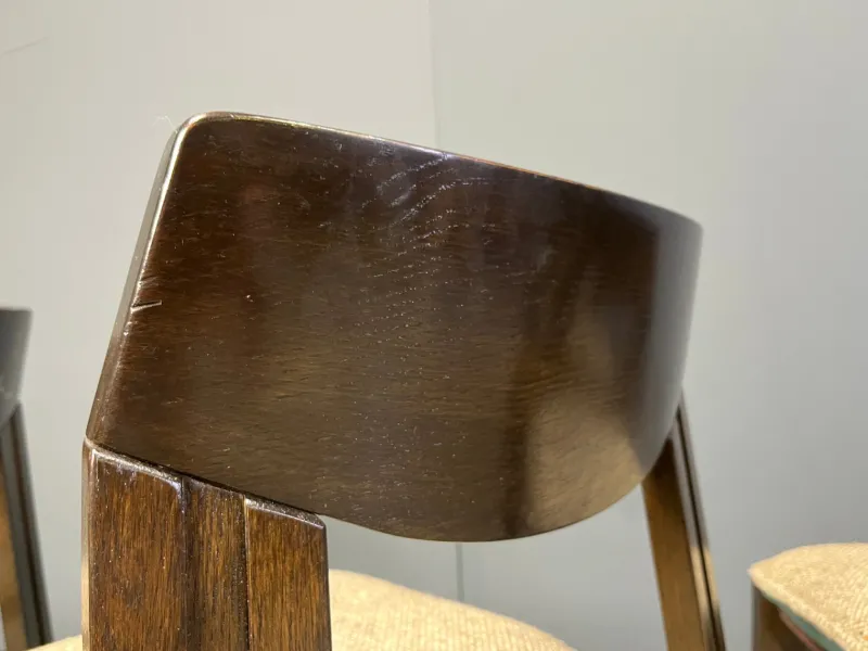 Pamono Vintage Brutalist Dining Chairs, 1970s, Set of 5> Side Chairs & Dining Chairs