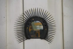 Best Pamono Vintage Brutalist Horseshoe Mirror, 1960s
