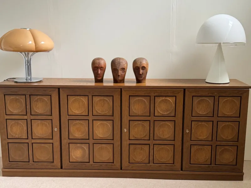 Outlet Pamono Vintage Brutalist Sideboard by Gerard Bartels, 1980s