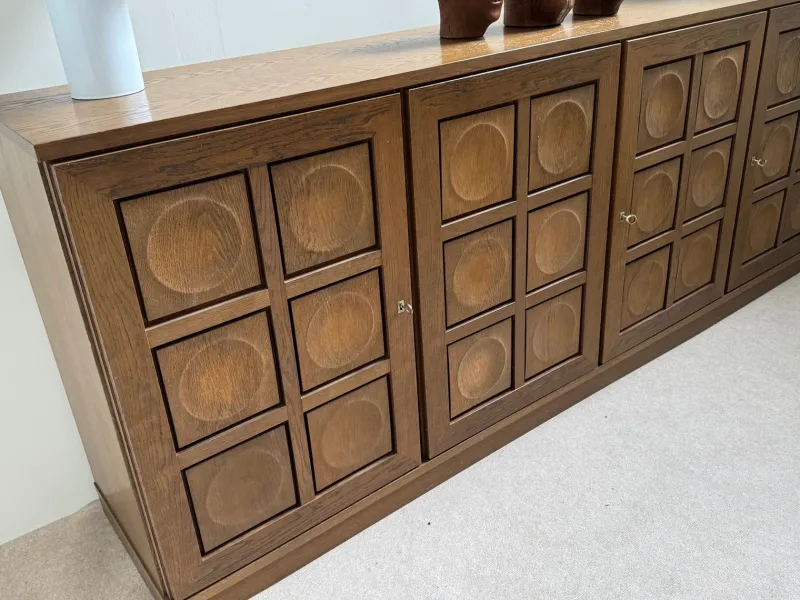 Outlet Pamono Vintage Brutalist Sideboard by Gerard Bartels, 1980s