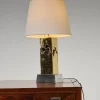 Pamono Vintage Brutalist Table Lamp in Bronze by David Marshall, 1980s> Table Lamps