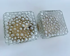 Pamono Vintage Bubble Glass Sconces from Erco, 1960s, Set of 2> Wall Lights & Sconces
