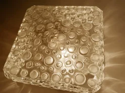 Pamono Vintage Bubble Glass Sconces from Erco, 1960s, Set of 2><noscript><img width=