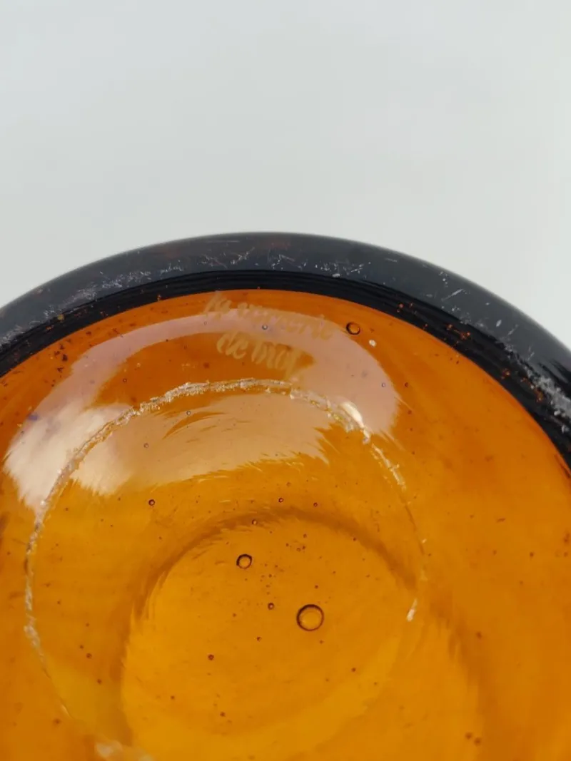 Pamono Vintage Bubble Glass Vase, 1970s> Vases