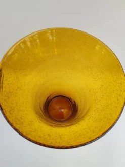 Pamono Vintage Bubble Glass Vase, 1970s><noscript><img width=