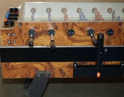Pamono Vintage Burr Walnut Garlando Champion F2 Football / Foosball Table Order><noscript><img width=