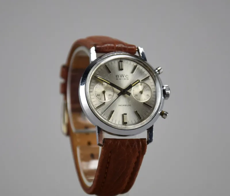 Discount Pamono Vintage BWC Swiss Made Chronograph, 1960