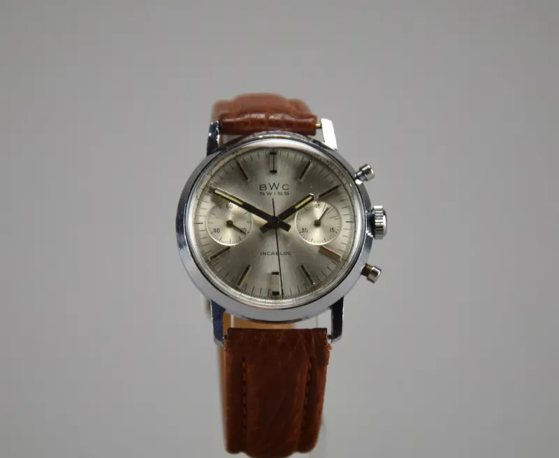 Discount Pamono Vintage BWC Swiss Made Chronograph, 1960