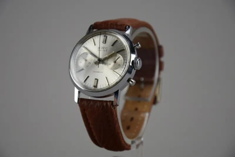 Discount Pamono Vintage BWC Swiss Made Chronograph, 1960