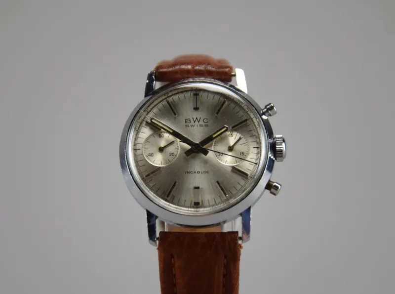 Discount Pamono Vintage BWC Swiss Made Chronograph, 1960