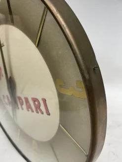 New Pamono Vintage Campari Clock, 1950s