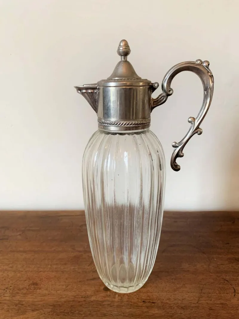 Best Pamono Vintage Carafe in Glass, 1920s