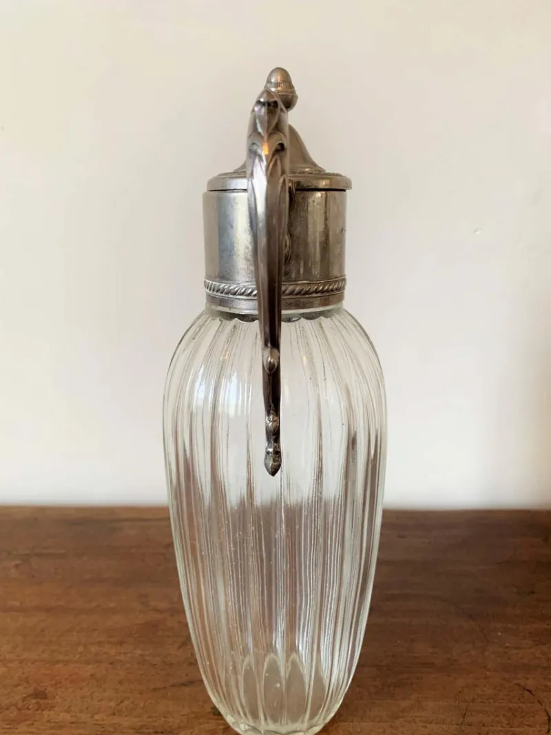 Best Pamono Vintage Carafe in Glass, 1920s