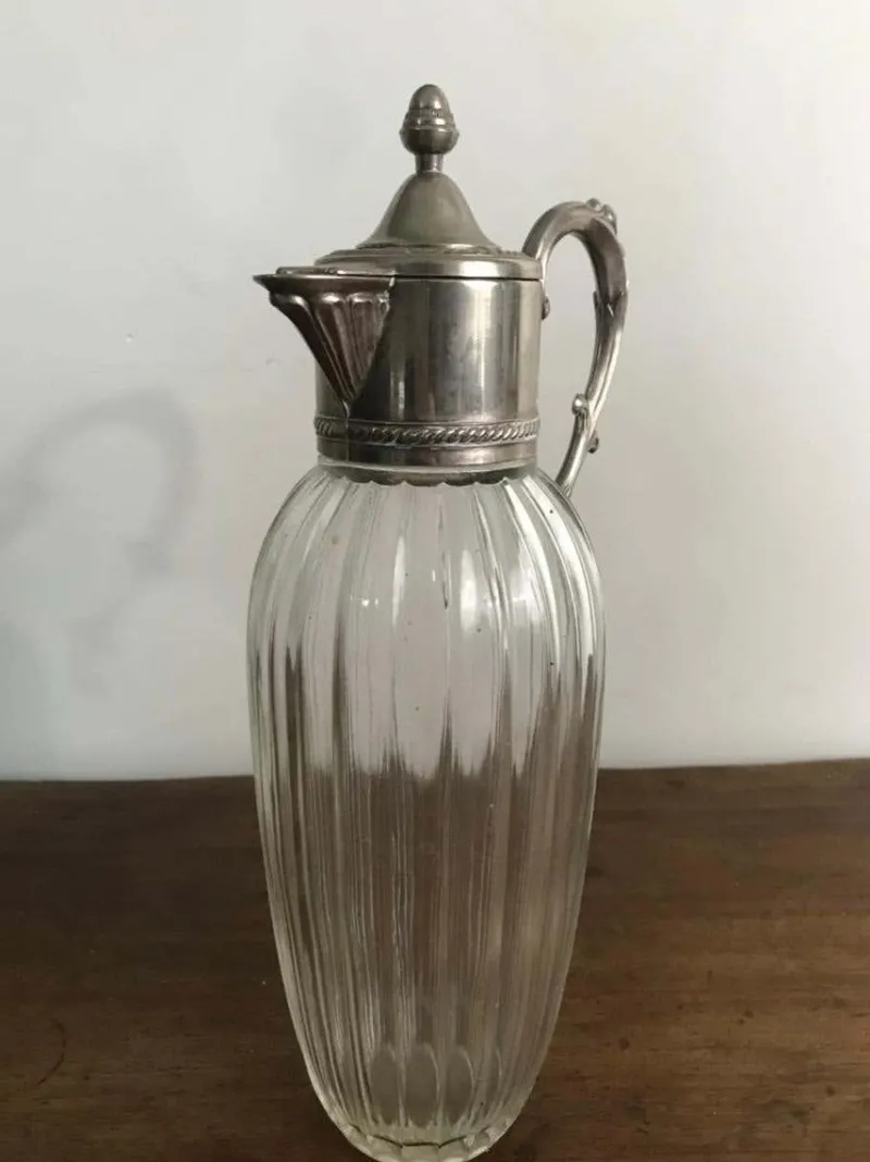 Best Pamono Vintage Carafe in Glass, 1920s