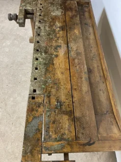 Discount Pamono Vintage Carpenters Plane Worktable
