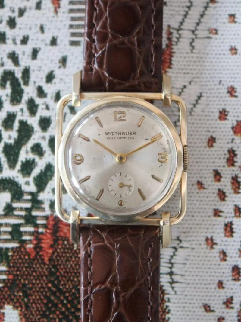 Hot Pamono Vintage Carrè Watch from Wittnauer, 1950