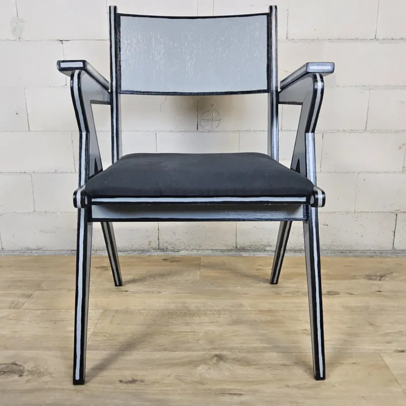 Discount Pamono Vintage Cartoon Style Armchairs in Wood from Lavčević, Croatia, 1960s, Set of 2