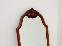 Pamono Vintage Carved Wood Framed Wall Mirror with Beveled Glass, 1930s><noscript><img width=