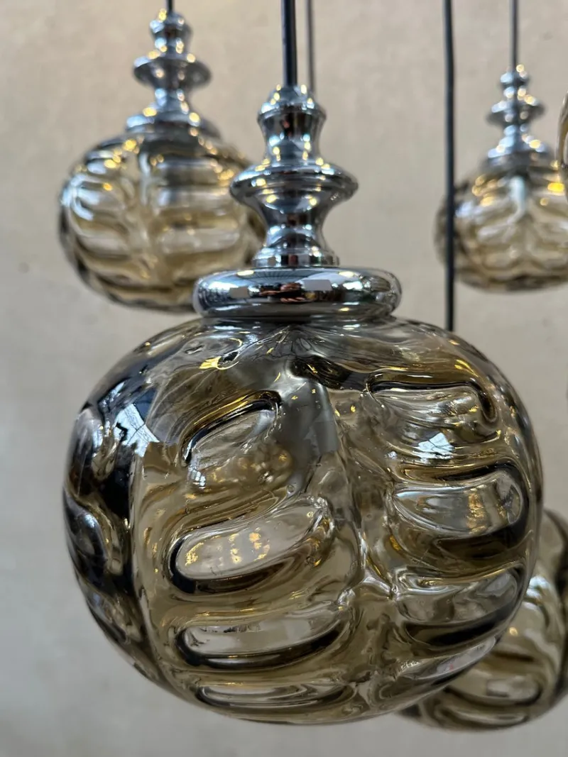 Best Pamono Vintage Cascade Pendant Lamp, 1970s