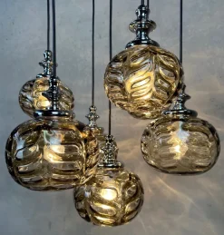 Best Pamono Vintage Cascade Pendant Lamp, 1970s