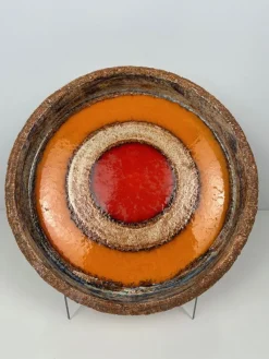 Pamono Vintage Ceramic Bowl by Jan van Erp, 1960s> Bowls