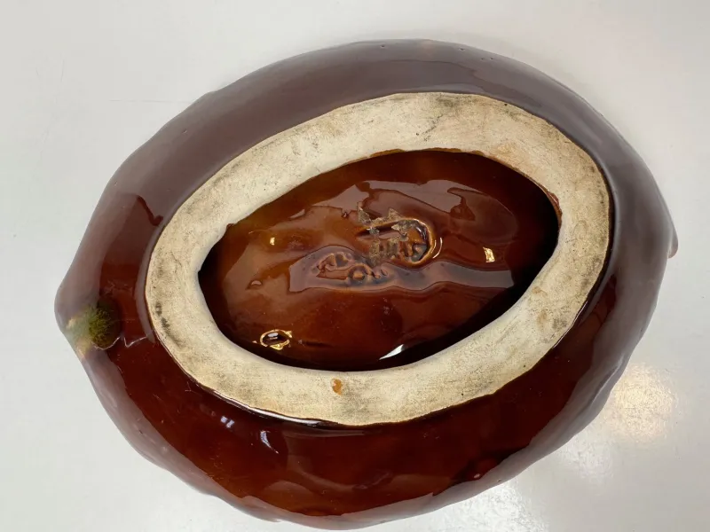 Pamono Vintage Ceramic Bowl from Vallauris, 1970s> Bowls