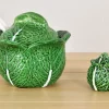 Sale Pamono Vintage Ceramic Cabbage Salt Shaker from Bordallo Pinheiro, Portugal, 1960s