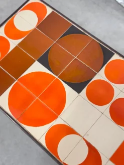 Pamono Vintage Ceramic Coffee Table by Roger Capron, 1960s