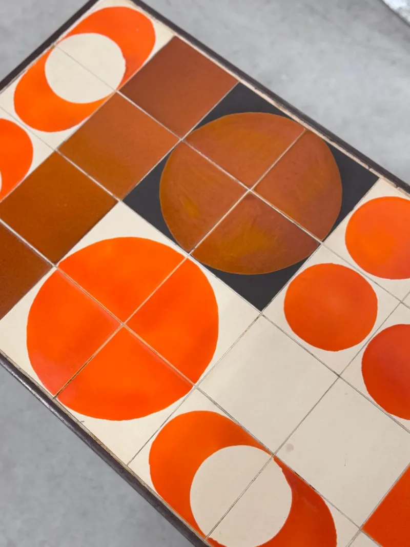 Pamono Vintage Ceramic Coffee Table by Roger Capron, 1960s