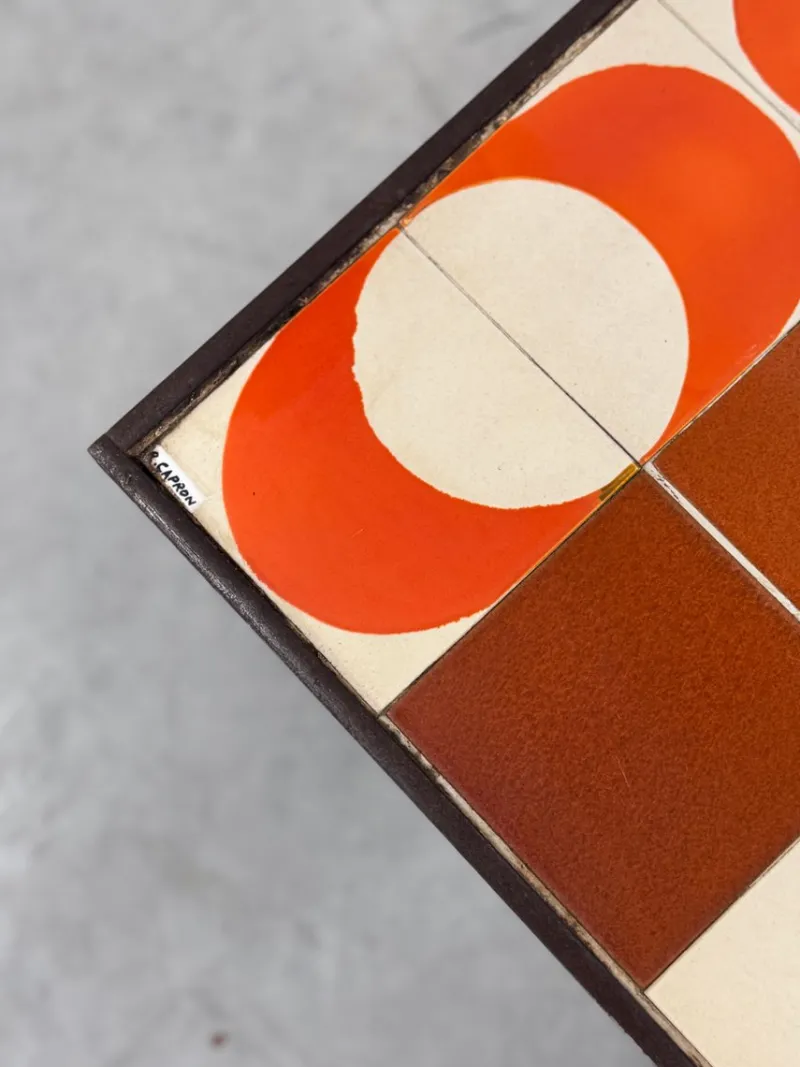 Pamono Vintage Ceramic Coffee Table by Roger Capron, 1960s