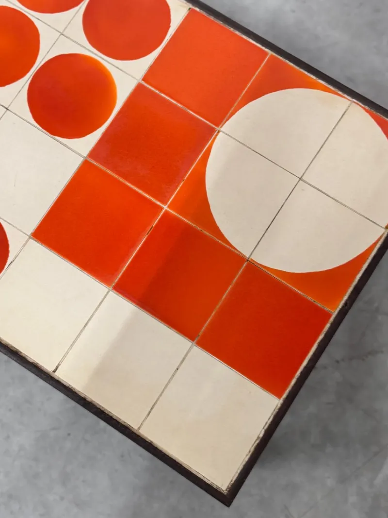 Pamono Vintage Ceramic Coffee Table by Roger Capron, 1960s