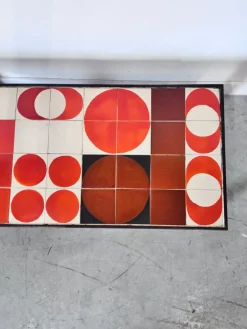 Pamono Vintage Ceramic Coffee Table by Roger Capron, 1960s