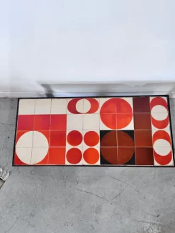 Pamono Vintage Ceramic Coffee Table by Roger Capron, 1960s