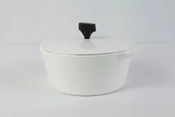 Pamono Vintage Ceramic Fire Resistant Pans from Pyroflam de Luxe, Set of 8><noscript><img width=