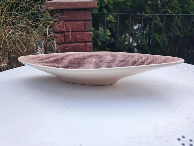 Sale Pamono Vintage Ceramic Model 1448 Platter from Jomaze Ceramics, 1950s