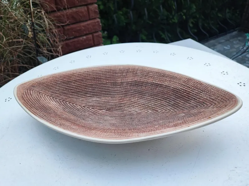 Sale Pamono Vintage Ceramic Model 1448 Platter from Jomaze Ceramics, 1950s