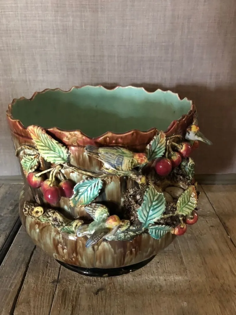 Pamono Vintage Ceramic Planter> Garden Accessories