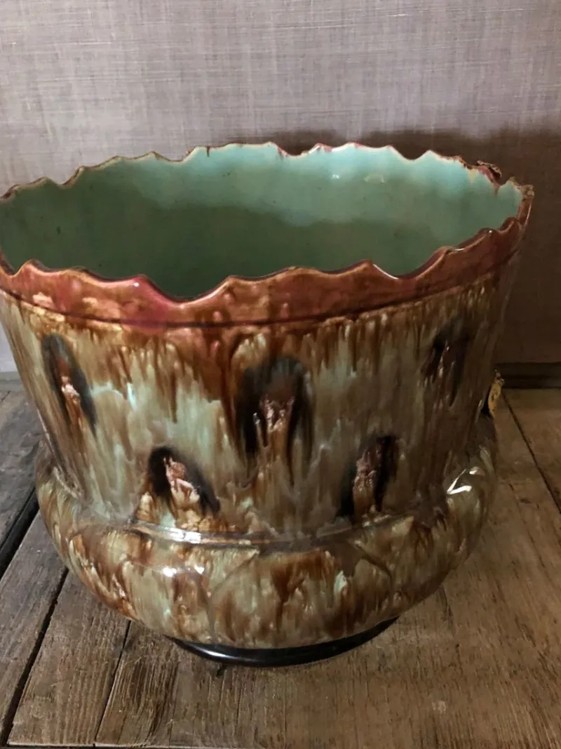 Pamono Vintage Ceramic Planter> Garden Accessories