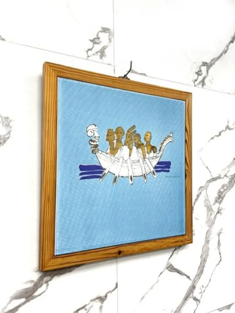 Outlet Pamono Vintage Ceramic Tile, 1970