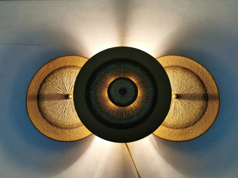 Pamono Vintage Ceramic Wall Lamp by Noomi Backhausen and Paul Brandborg for Danish Søholm, 1960s> Wall Lights & Sconces