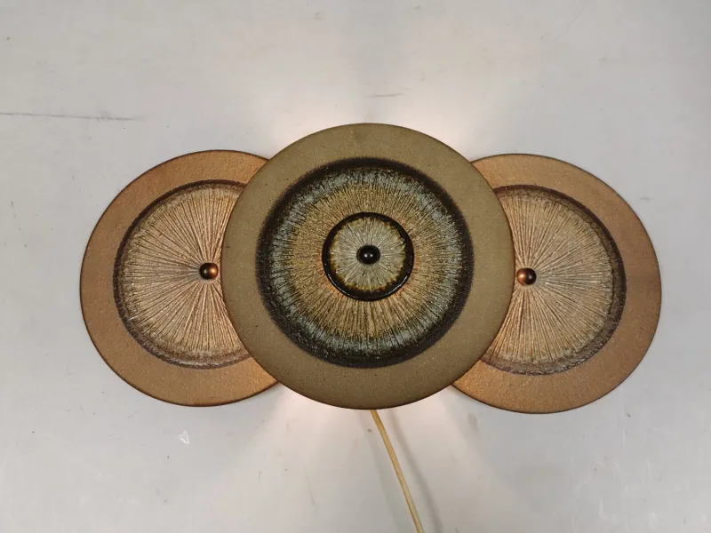 Pamono Vintage Ceramic Wall Lamp by Noomi Backhausen and Paul Brandborg for Danish Søholm, 1960s> Wall Lights & Sconces